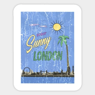 Visit Sunny London Sticker